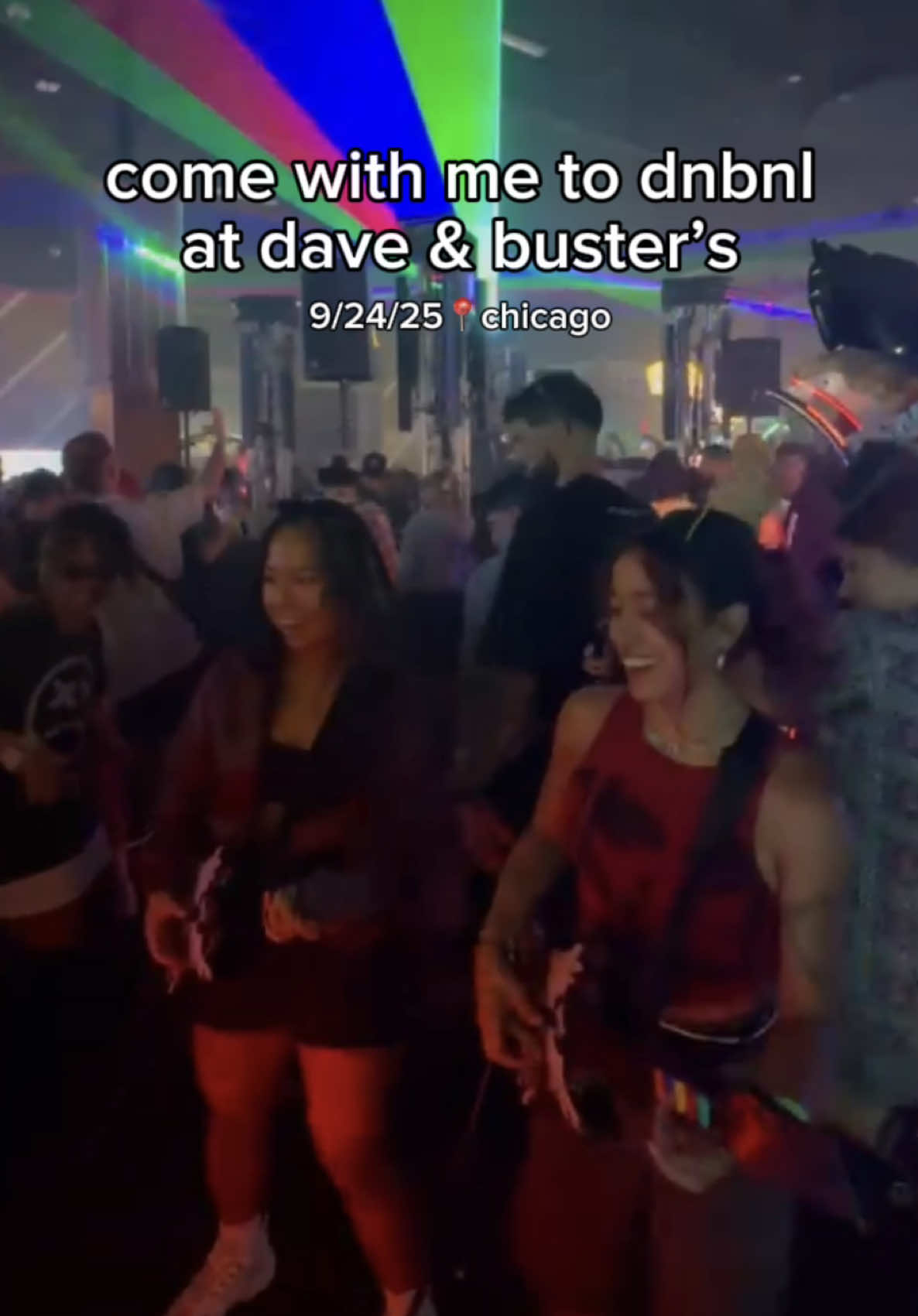 dnb rave at @Dave & Buster's 🫡 #dnbrave #houseofjandra #ravescene #daveandbusters #deltaheavy #pendulum #dirtyphonics #dnbmusic #browniesandlemonade @Brownies & Lemonade 