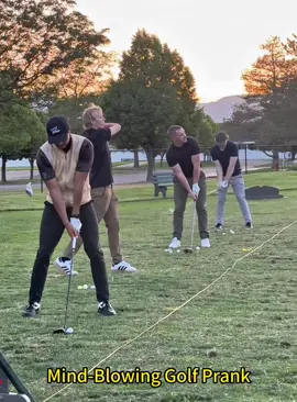 Mind-Blowing Golf Prank😂😂#funnyvideos #funny #funnytiktok #prank #golf #usa #tiktok 