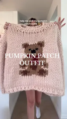 simple fall outfit inspo 🎃🧸🍂  which one should i wear?! 1 or 2?#outfitinspo #OOTD #pumpkinpatchoutfit #outfitideas #creatorsearchinsights 
