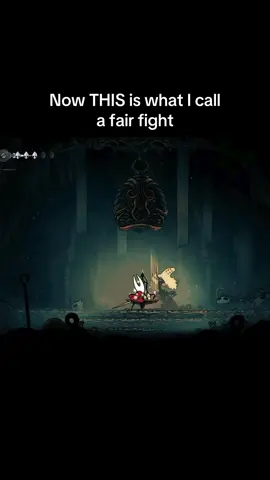 Now THIS is what I call a fair fight #silksong #hollowknight 