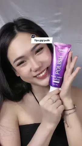 Tips gigi putih pake pasta gigi dari @FSMILE SHOP  #fsmile #fsmilepolish #fsmilepastagigi #pastagigi 