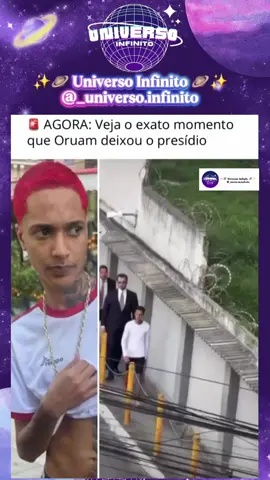 AGORA! VEJA EXATO MOMENTO EM QUE O ORUAM DEIXOU O PRESÍDIO. #fy #for #foryoupage #ultimasnoticias 
