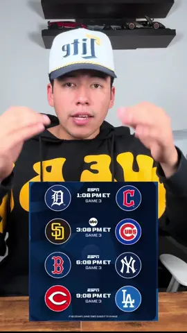MLB PLAYOFFS - Wild Card ⚾️ #MLB #mlbplayoffs #mlbpostseason #dodgers #ladodgers #sdpadres #sandiegopadres #detroittigers #clevelandguardians #bostonredsox #newyorkyankees #yankees 