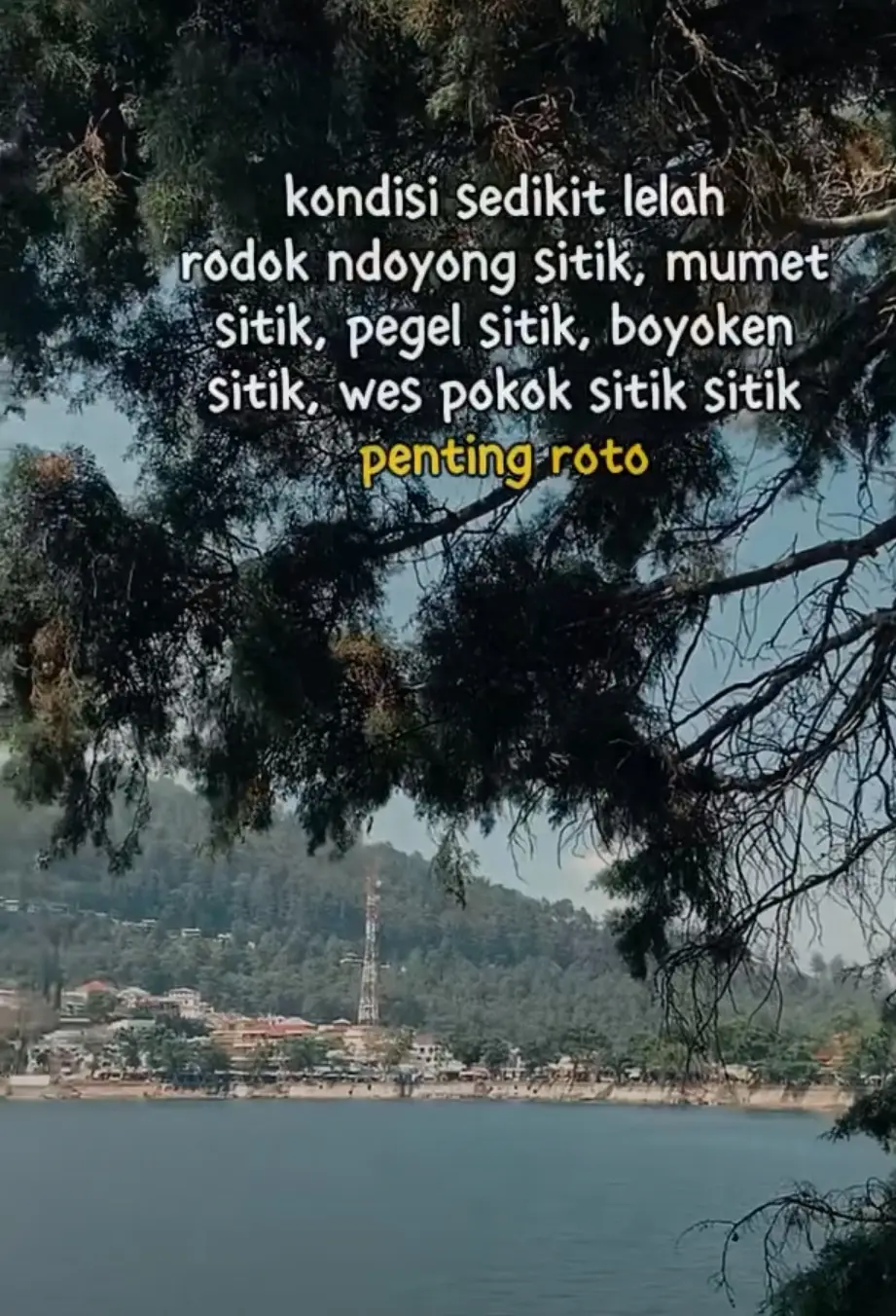 sitik Siti pnting Roto 😂😂🤭💪#kontenhiburan 