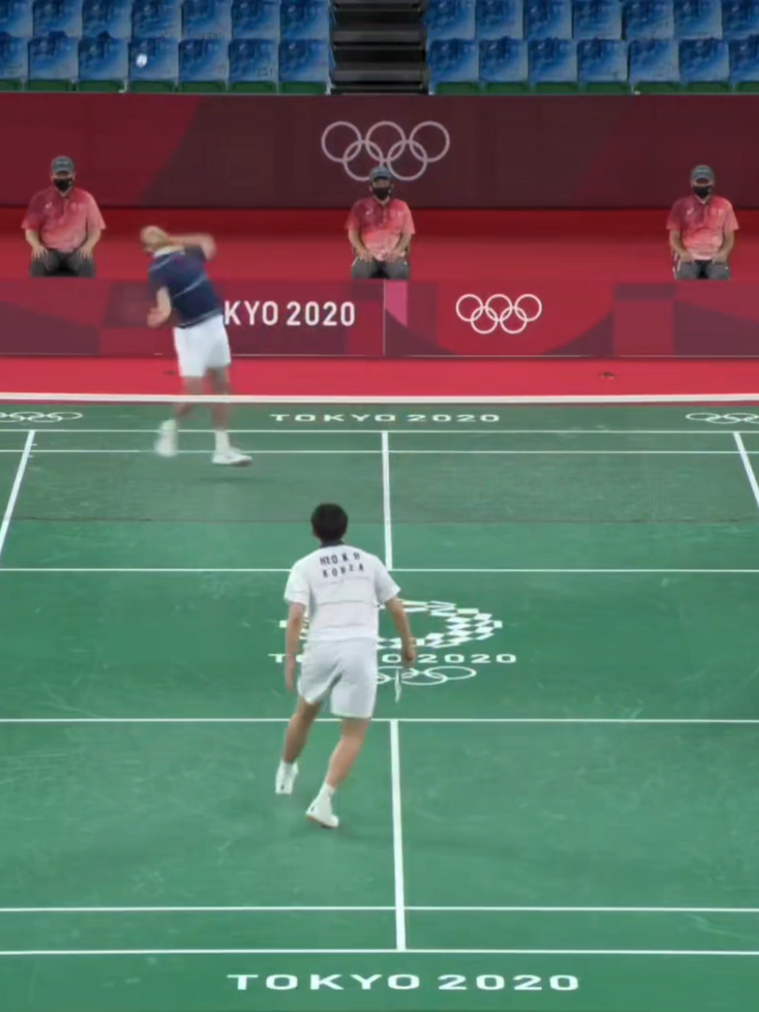 Mama miya!!  ຮ້ອງດັງໃຫຍ່ເເທ້! #badminton