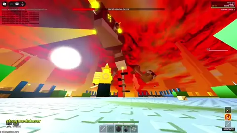 THE GREAT DRAKOTHUGGER GETS A TRIPLE WHAMMY SLAMMY DUNK BY KING STRAY… DRAKOTHUGGER TRIED ROARING TO GET ME AWAY… BUT I AINT HAVING THAT jokes aside though I call this the “triple whammy” technique and I’ve yet to do it in a public server with 6 people first you must parry, then activate slateskin while in the air, dunk once with timebomb, have the explosion propel you, dunk twice with cannonball to finish the triple whammy slammy. #combatinitiation #combatinitiationroblox #roblox #dunk #fyp 