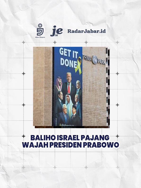 Baliho raksasa bergambar Presiden RI Prabowo Subianto mendadak terpampang di Tel Aviv, Israel. Bukan kampanye Indonesia, tapi bagian dari gerakan dukungan rencana damai Donald Trump. Tetap saja, publik heboh: kok bisa wajah Presiden kita muncul di pusat kota Israel?  #prabowo  #BalihoTelAviv #viral  #telaviv  #beritahariini 