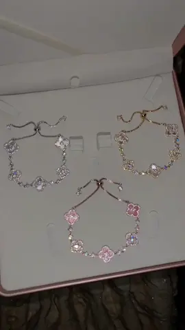 Which sakura cleef bracelet is your favorite?Pink?Gold?Silver?✨🌸💕#fyp #trendingjewelry #matchingjewelry #tiktokmademebuyit #vancleef 