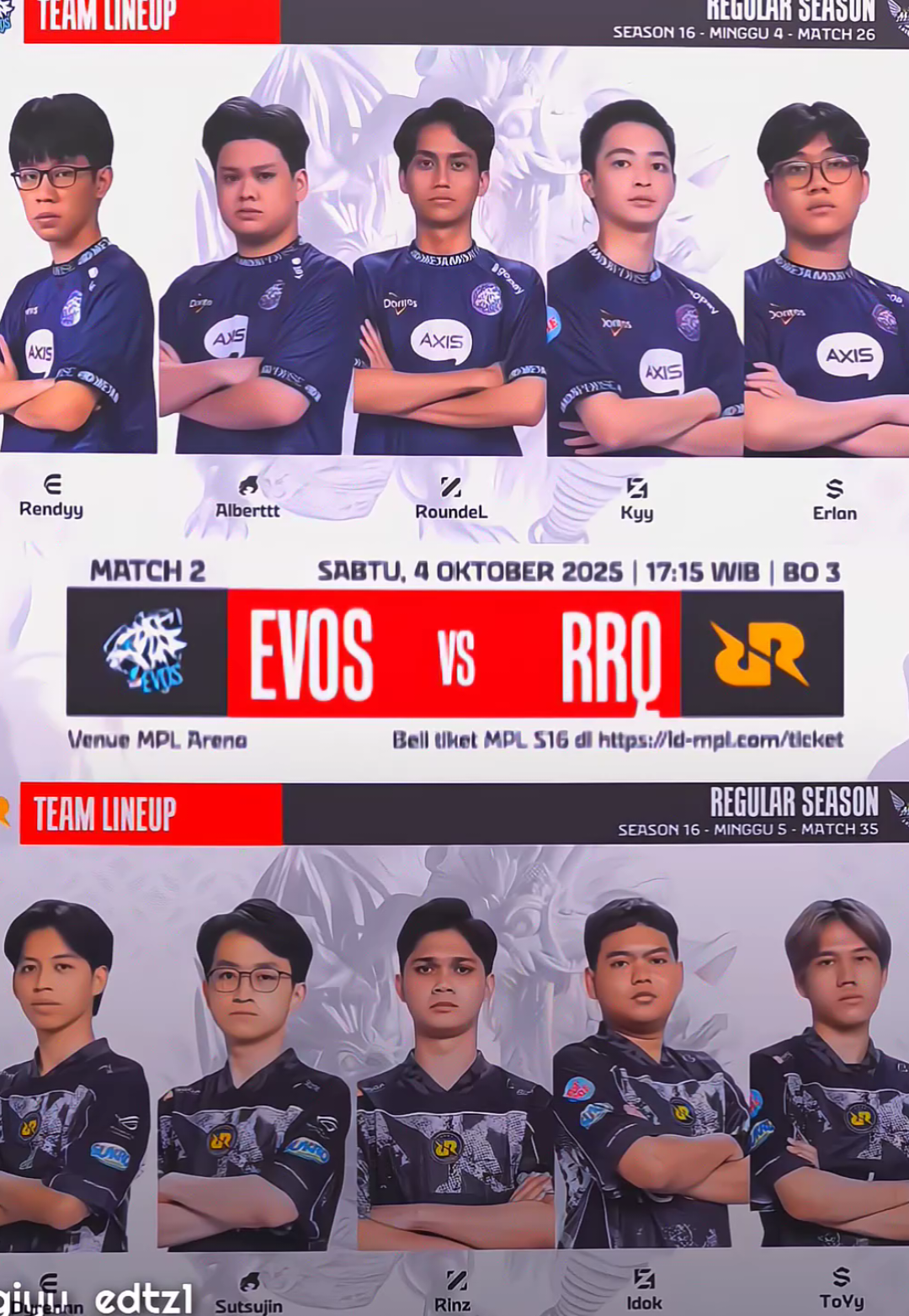 king evos mode balas dendam?💀💀#derbyklasik #evosesports #rrqhoshi #MLBBNEXT2025 #NEXTJagoanMabar 