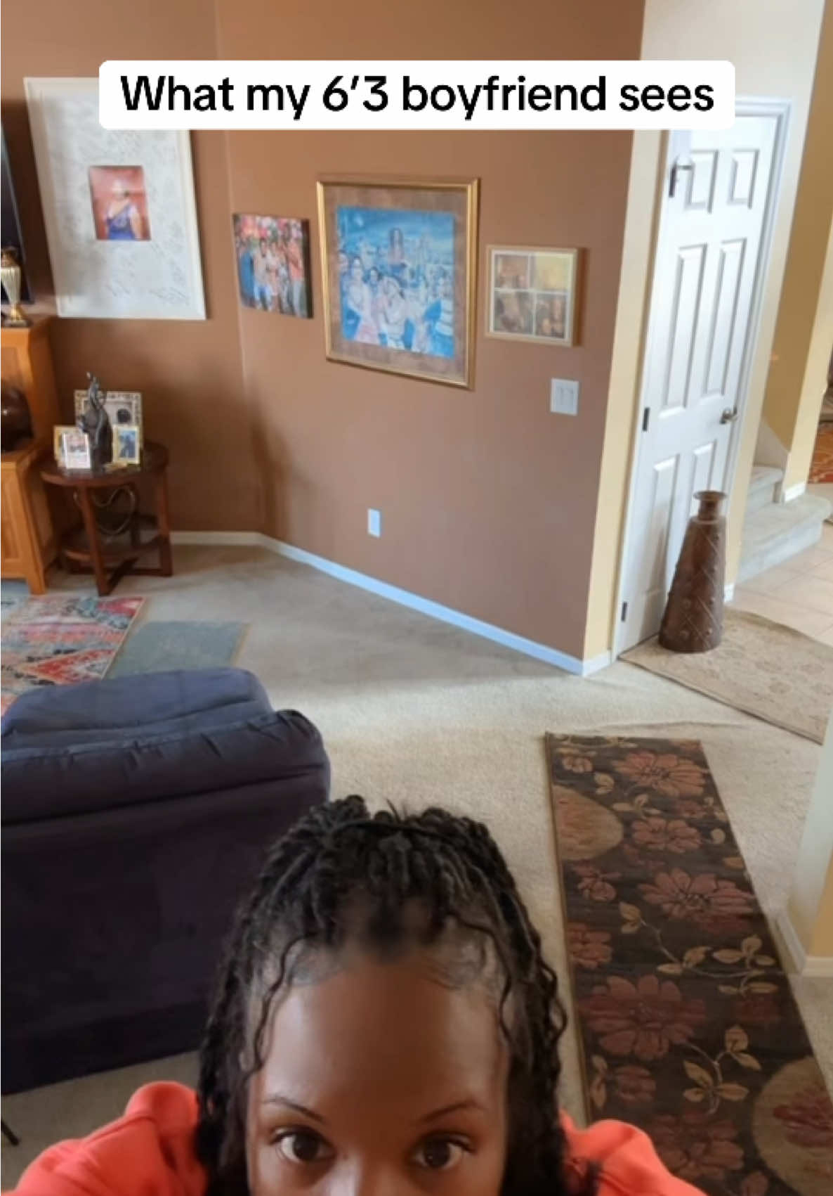 #CapCut what my 6’3 boyfriend sees. The videos that started my channel lol. It was literally a joke that I sent to my now EX boyfriend. Had no idea people would enjoy it so much 🥰 #tallboyfriend #shortgirlproblems #povchallenge 