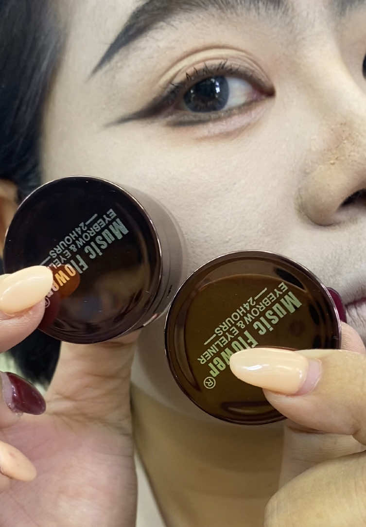 เจลไลเนอร์ที่ทนมาก #เจลไลเนอร์ต้องmusic flower #ที่เขียนคิ้ว #musicflower #มิวสิคฟลาวเวอร์ #makeup 