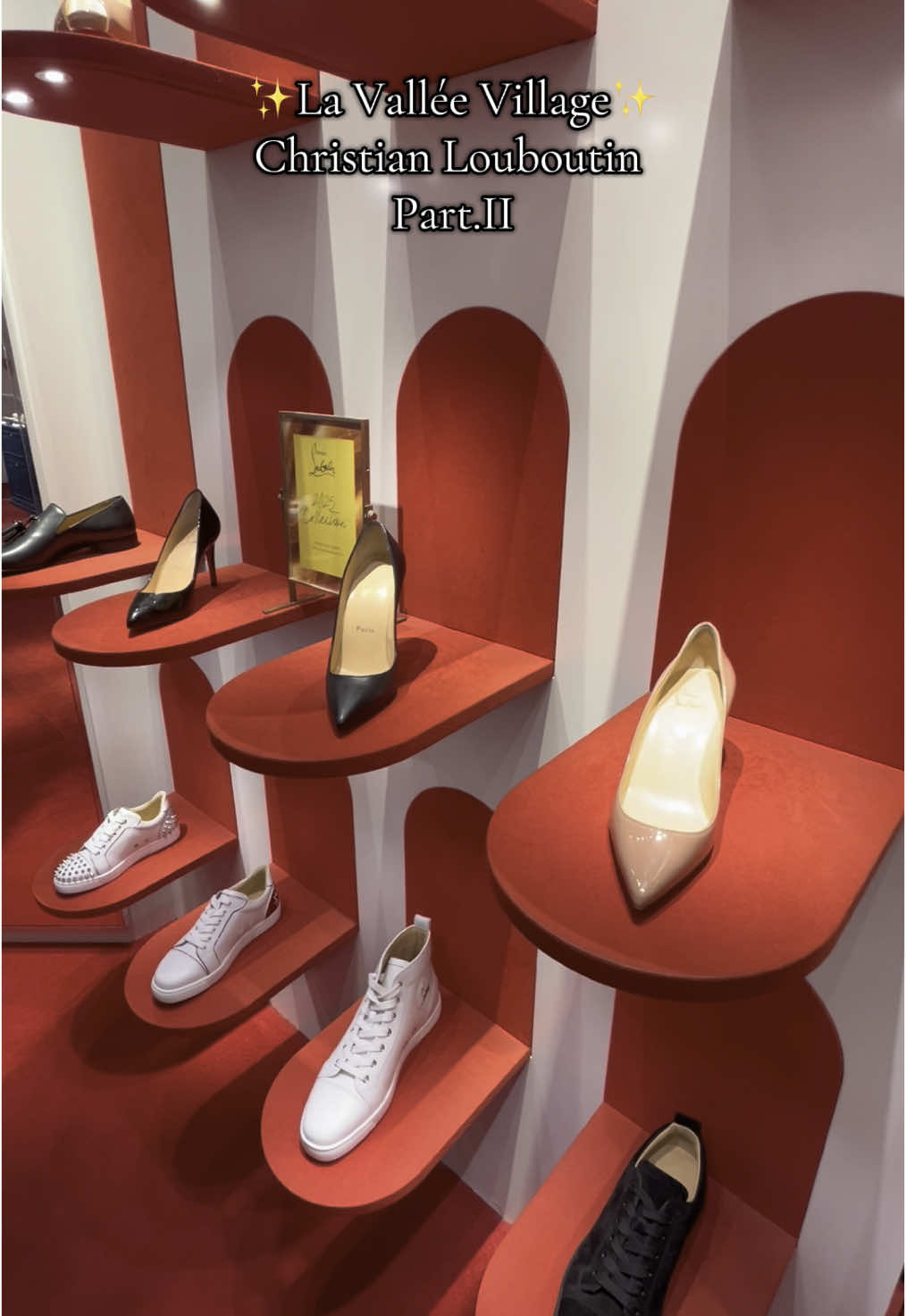 #louboutin #fyp #lavalleevillage #shoppingtime #fyp 