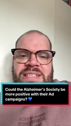 I’m not a fan of the Alzheimer’s Societies ad campaigns. Follow up video here: @Dig for Dementia                                   I think they are focussed on the negative aspects too much. They’re a great charity but I’d like to see a more positive spin on things! #dementia #dementiaawareness 