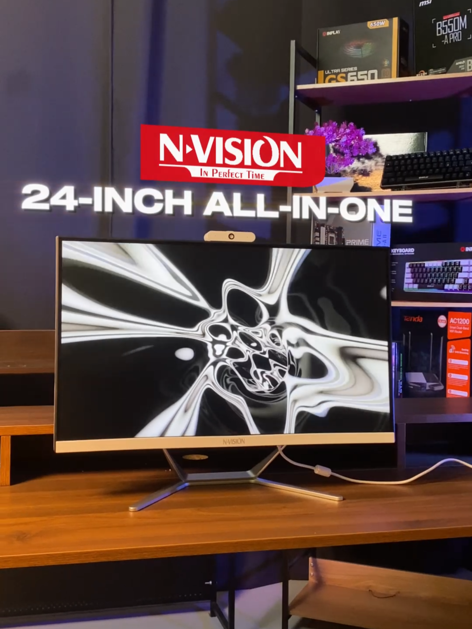 Unboxed the future from the yellow basket 🧺✨ Say hello to the Nvision All-in-One Computer! Yellow basket drop = game changer 💻🔥 Nvision All-in-One just leveled up my setup! #AllInOne#nvision#build#sulitph#trend#fyppppppppppppppppppppppp