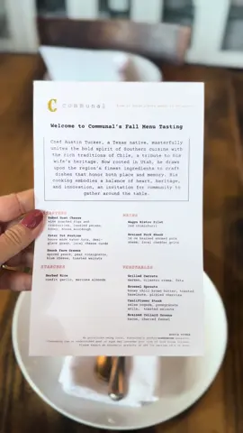 My favorite was the goat cheese and wagyu w/ red chimichurri but overall everything was so flavorful and perfect for Fall 🍁 Thank you  @communalrestaurant for having me over to try these amazing dishes!  102 N University Ave, Provo, UT 84601 #fallmenu #communalrestaurant #utahfoodie #influencerevent #utahlatinacontentcreator