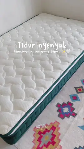 Setelah coba banyak kasur, akhirnya nemu yang klik banget @MossWood . Rasanya tidur jadi lebih tenang, badan nggak pegel, dan kualitas istirahat naik level 🌙 #mosswood #kasurspringbed #kasurnyaman #kasur #rekomendasikasur 
