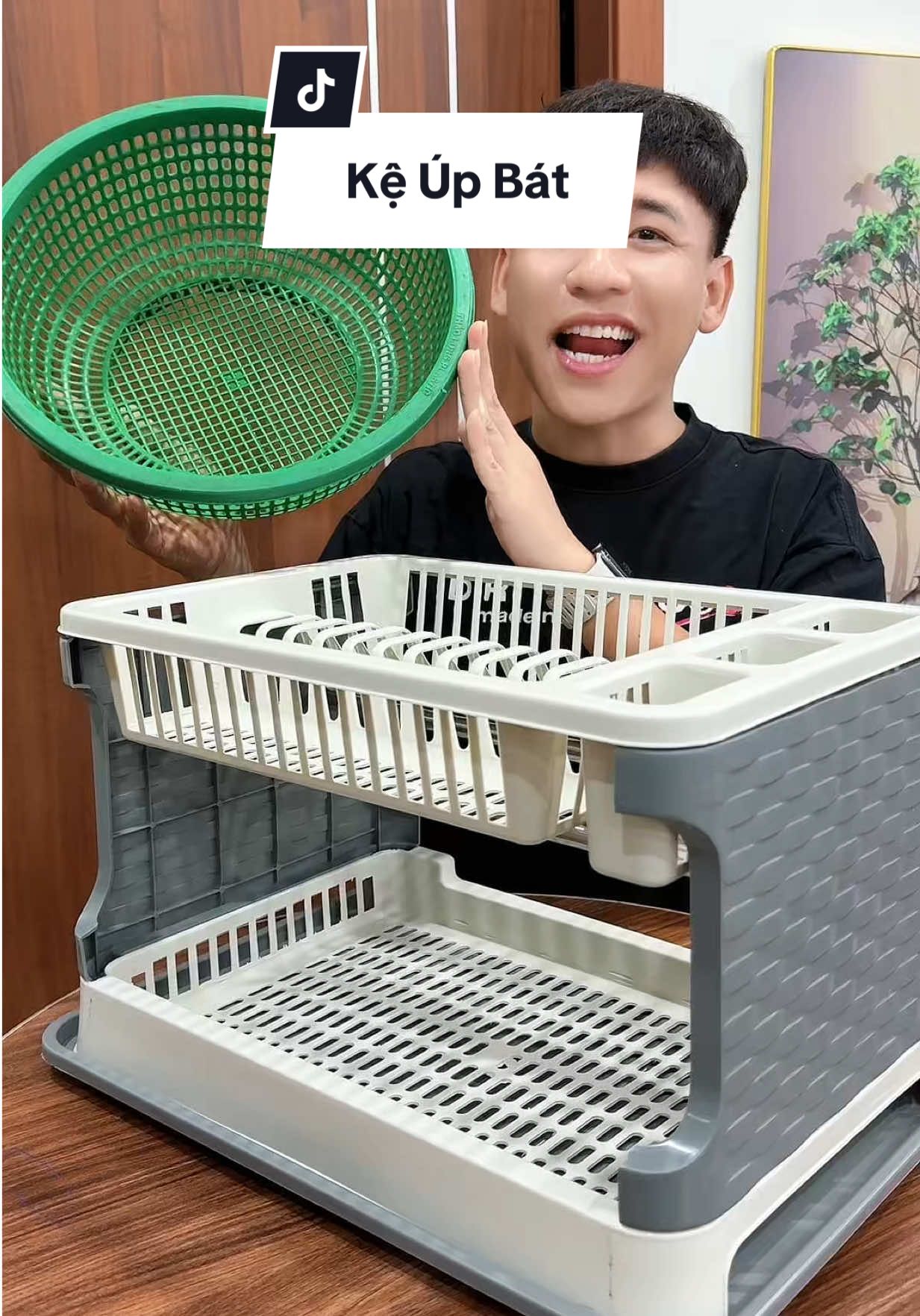 Kệ úp bát 2 tầng #haohomhinh #keupbat 