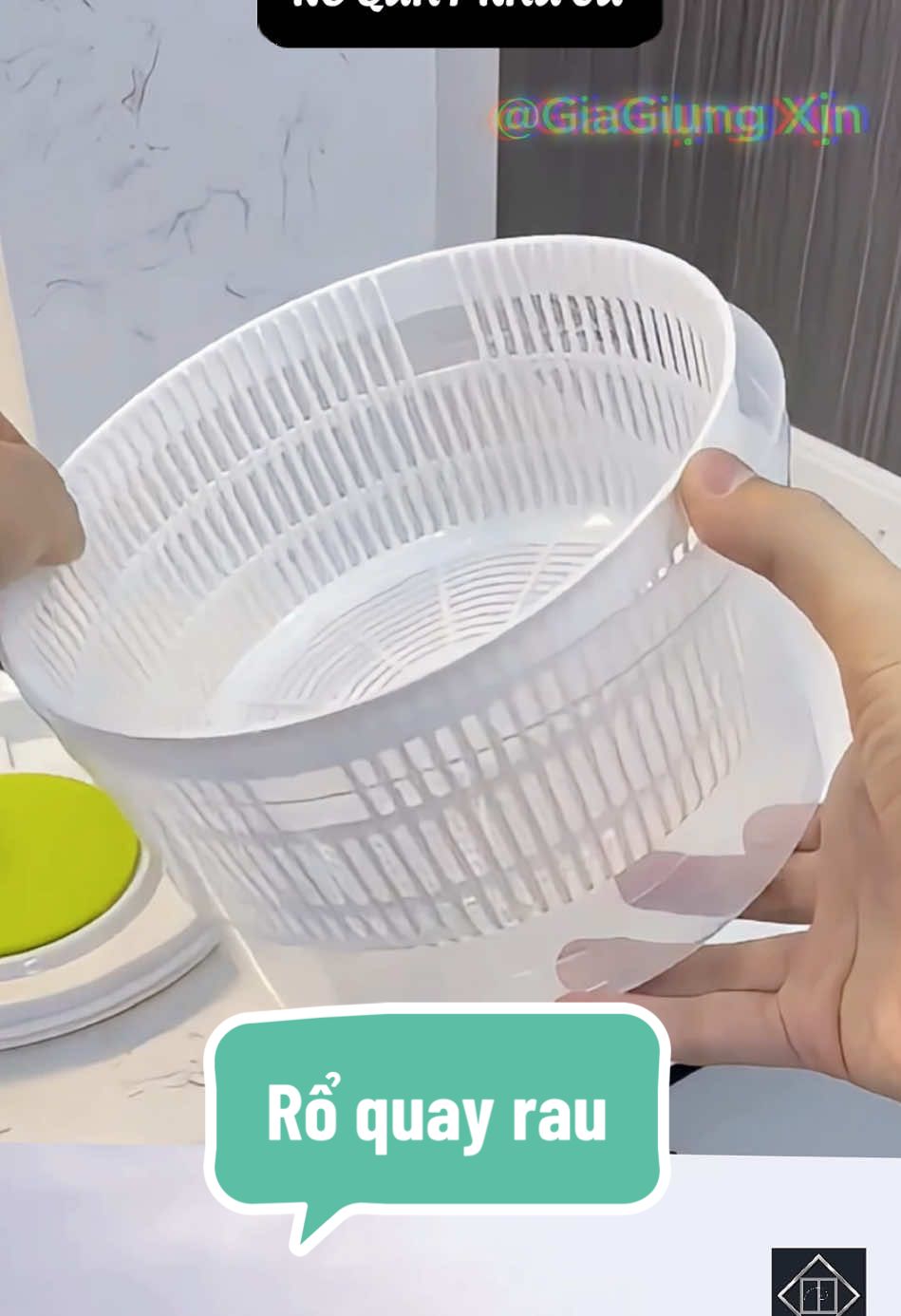 Rổ quay rau củ quả, giải pháp để tiết kiệm thời gian để nấu ăn#dogiadung #roquayrau #roquayraonuoc #dogiadungtienich #roquayrausong 