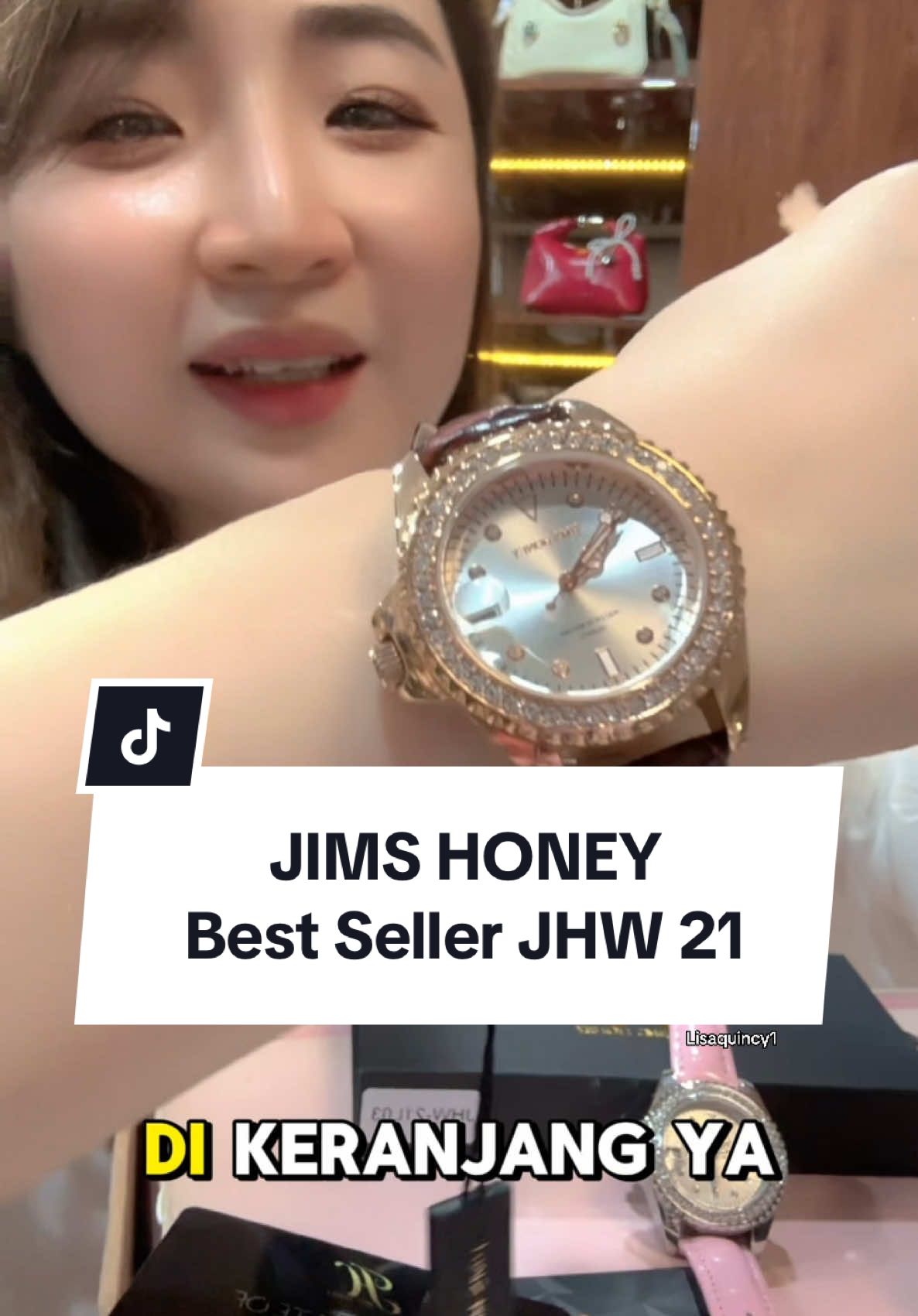 Free box buat kado cocok kalo dipake sendiri mewah #racunlisaquincy1 #jamtangan #jimshoney #viralvideo #gratisongkir 