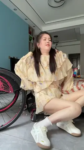 God bless her.#disability 
