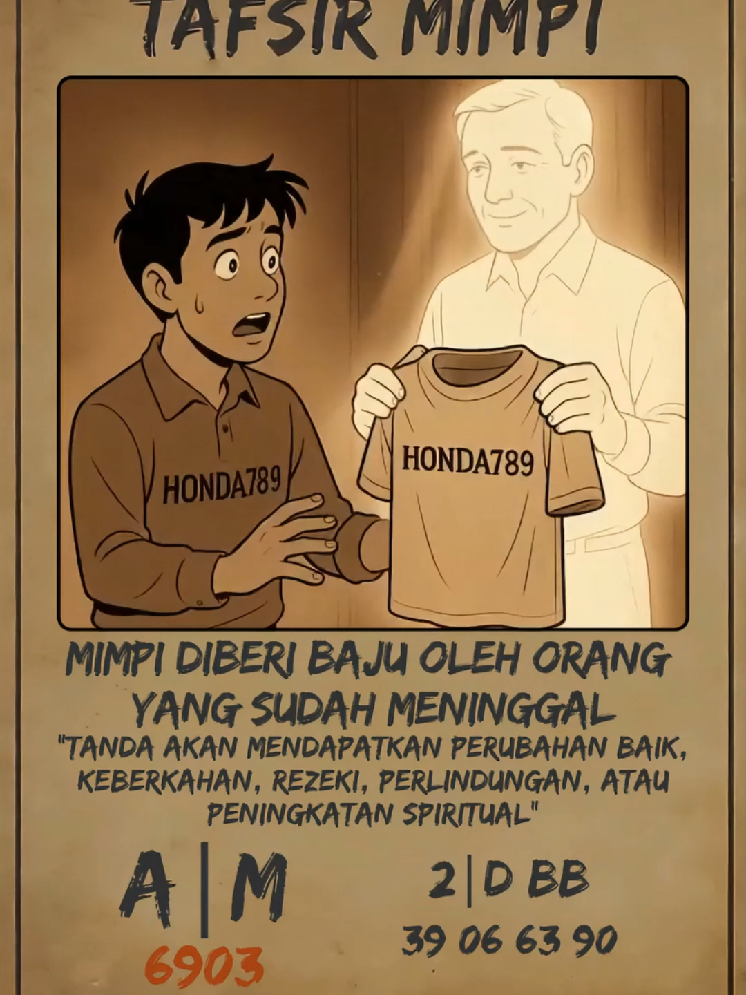 Mimpi diberi baju oleh orang yang sudah meninggal memiliki arti bisa di jadikan kodal. #mimpi #artimimpi #artimimpimenurutislam #tafsirmimpi