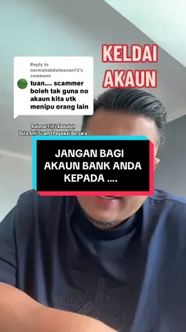 Replying to @normahabdulmanan73 @RahmatFitriLawanScammer(Acc3) @IqArmyFightScammer #polis #Viral #fyp #rahmatfitrilawanscammer #KeldaiAkaun