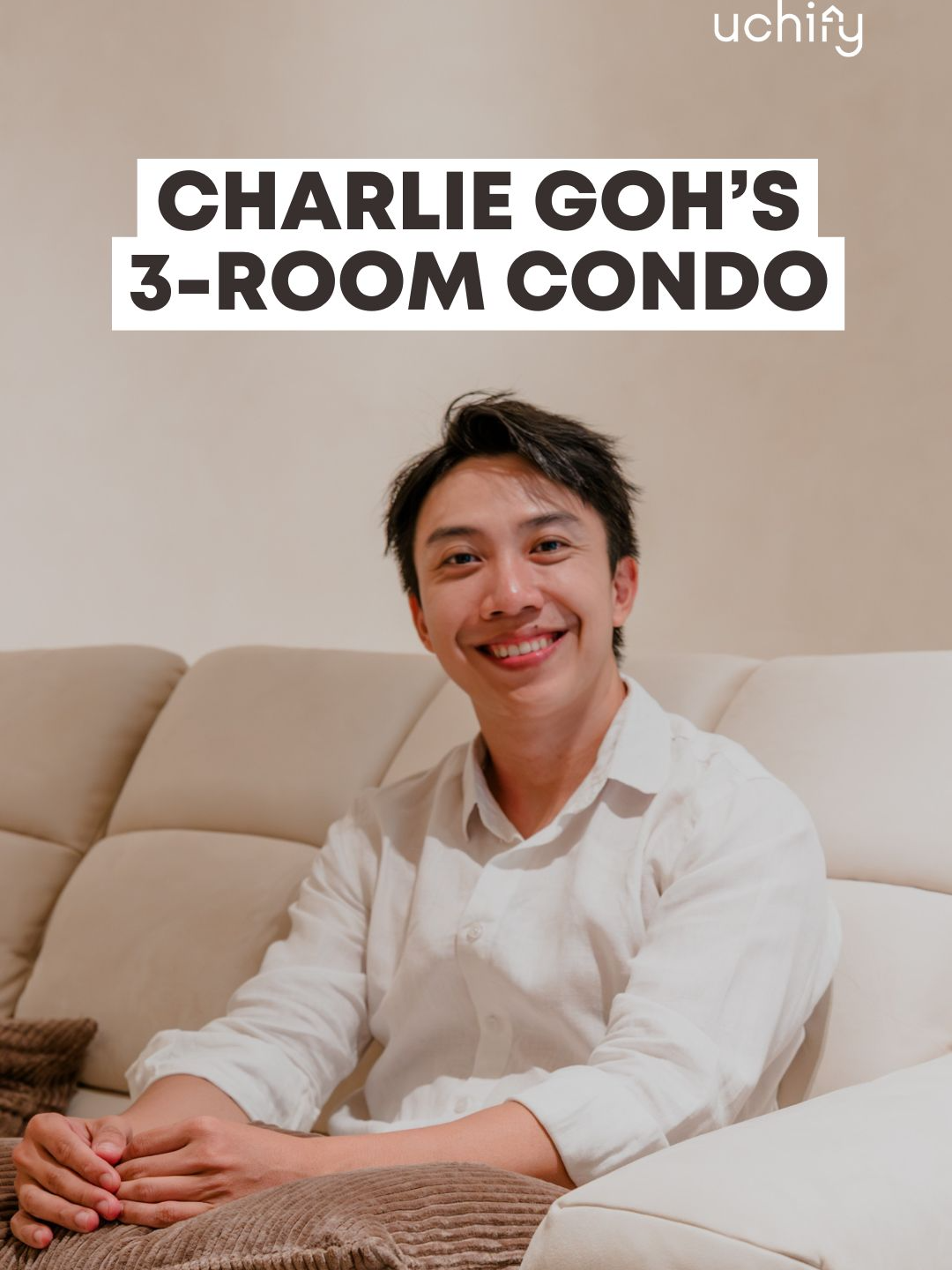 @charliegoh13’s home is living proof that happy wife = happy life 💑 It features soft limewashed walls, open-concept living room, and a Bali resort-inspired toilet 🌴🎍 Follow us on Telegram via our link in bio for more content like this! #sghome #sghomes #homeinspo #sghomeinterior #sginteriordesign #hometour #japandi #japandiinspo #sgcondo #charliegoh