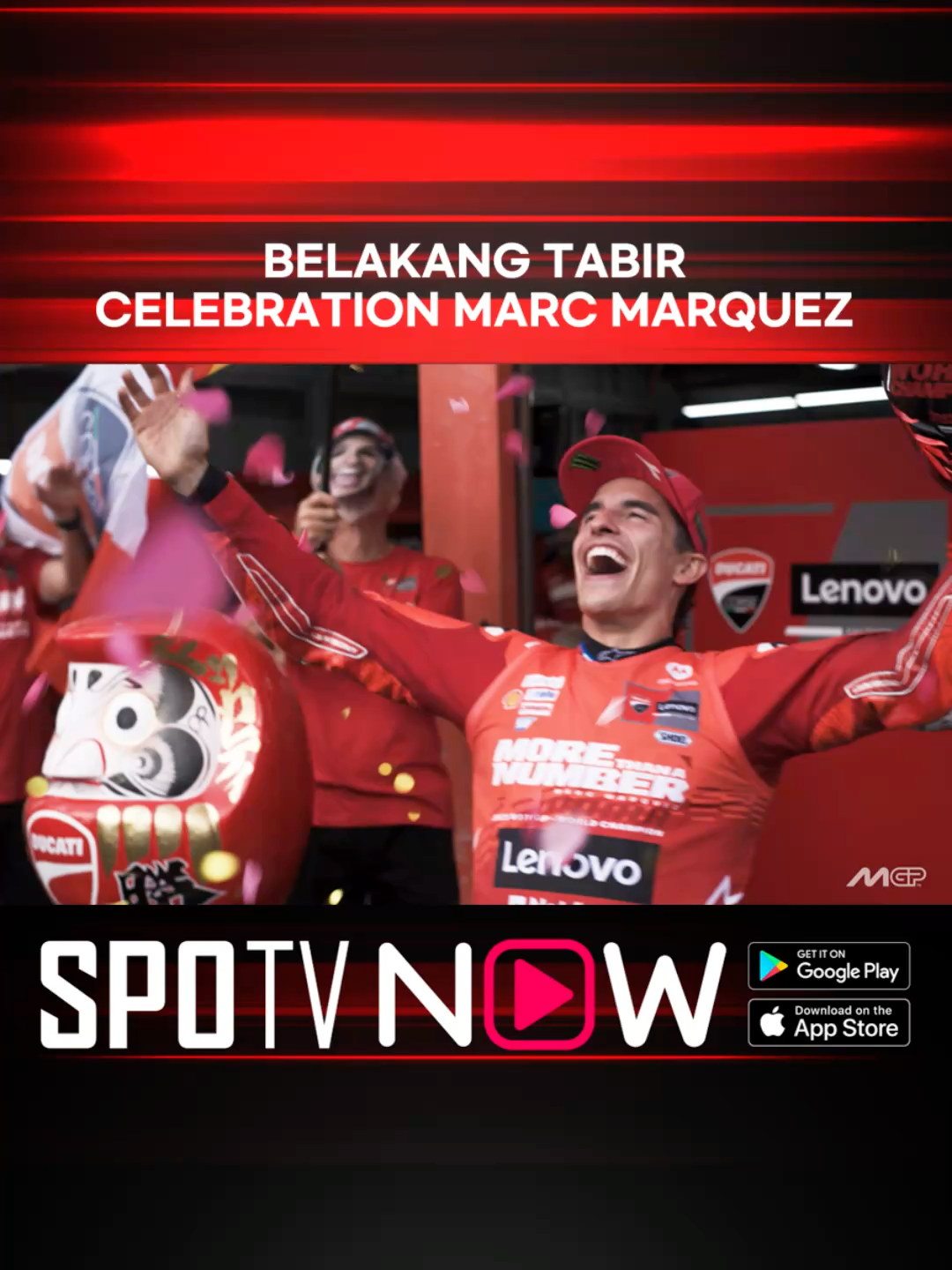 #MotoGP - Sampai jahanam name board tu time Marc Marquez dengan team celebrate.🤣 Strim #MotoGP live di #SPOTVNOW! #SPOTVMY Langgan Pek Motorsport untuk akses tanpa had! #SukanDiTikTok #MoreThanANumber #JapaneseGP