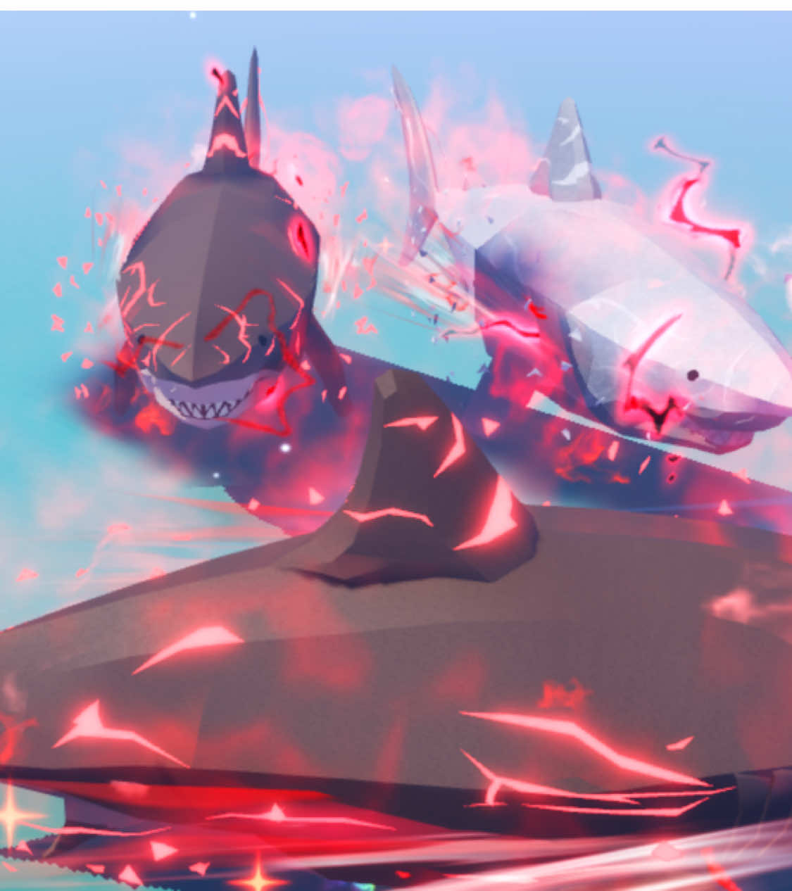 Masih anget banget di ps gua tapi Gua dapet anak nya doang 😭😭😭 congrats reyy #fishit #roblox #robloxfyp #megalodon 