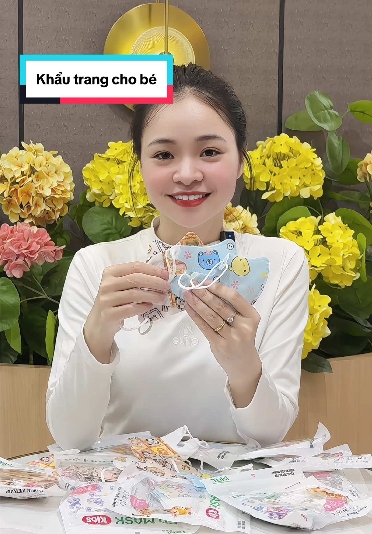 Khẩu trang cho bé #mechipriviu #khautrangchobe #khautrangtaki 