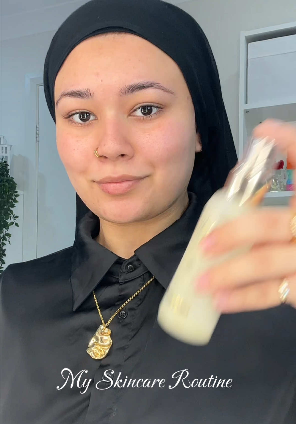 Skin has been skinning lately☺️ #skincare #skincareroutine #hijabi #fyp #foryoupage 