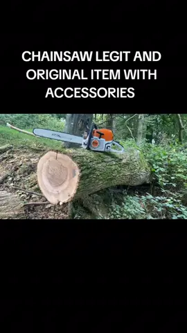 chainsaw legit and original item with accessories #fyp #tools #chainsaw #hardwaretools #DIY 