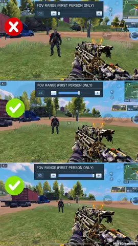 ✅Best FOV Range Settings In COD MOBILE #shorts #trending #codm #codmobile #codmobileclips 