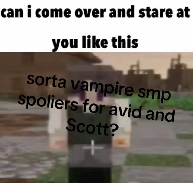 @🚦 {~🌻★^¡sᴜɴɴʏ!^★ @bri🚦★SMAJORS NUMBER ONE FAN★  ~ tags ~ #scottsmajor #avidmc #vampiresmp #art #silly
