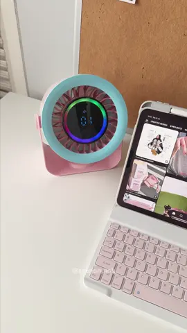Goojodoq GFS008 Desktop Fan emang bener bener heningg 🤫💗✨ #goojodoqgfs008 #desktopfan #kipasmeja #goojodoqcuan #gfscompetition 