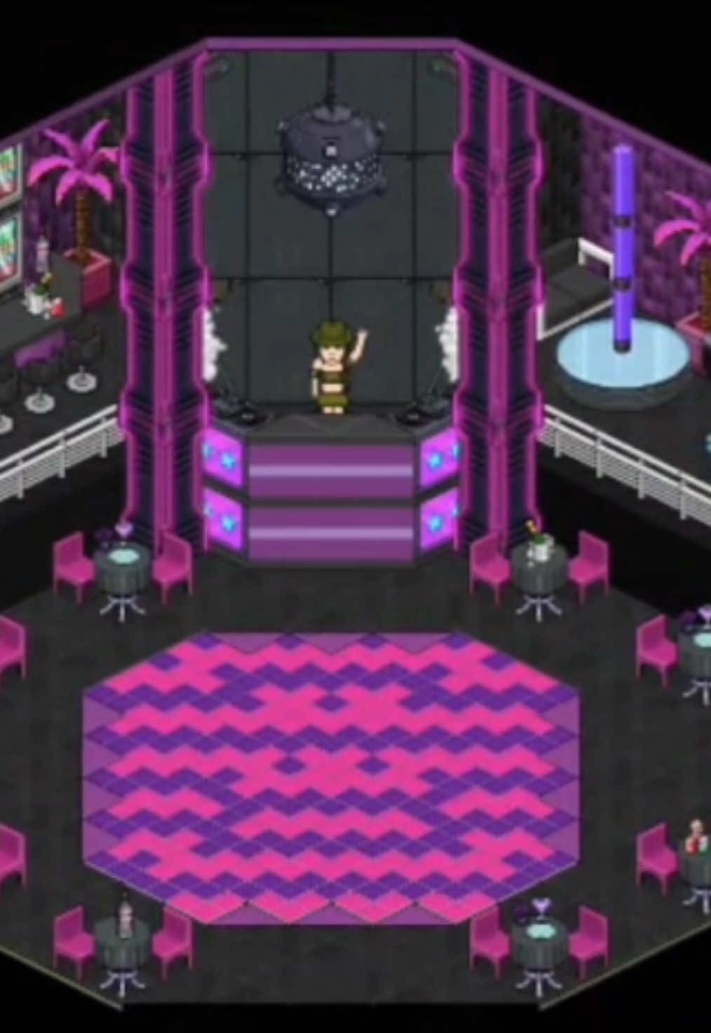 Discoteca ke ke jsjsj 🪩 #habbo #habbohotel #builder #discoteca #holos 