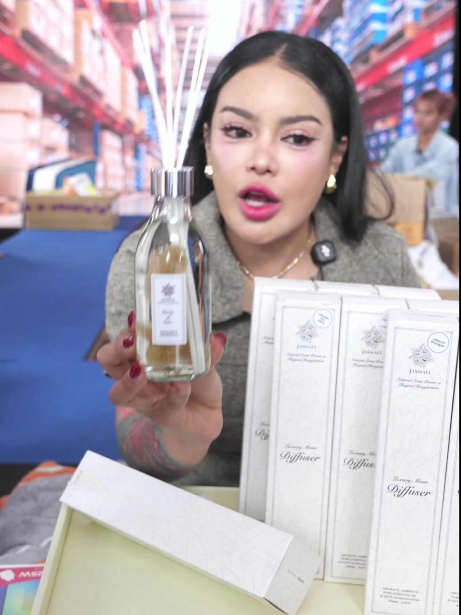 ก้านไม้หอม JASMALI #พิมรี่พายขายทุกอย่าง