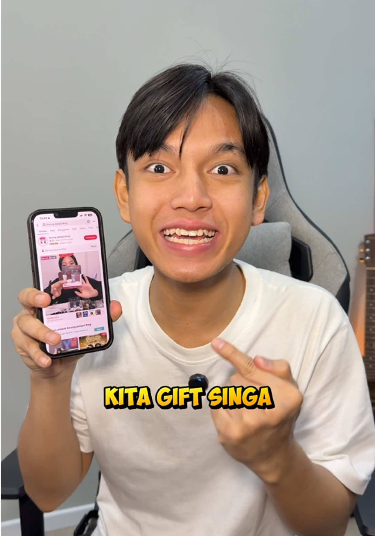 gift singa gimana ya reaksi nayya? join live guys😋