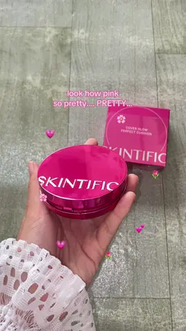 Kemakan packaging pink, tapi ternyata hasilnya secantik ini 💗✨ @Skintificid #cushion #pink #skintific #skintificid 