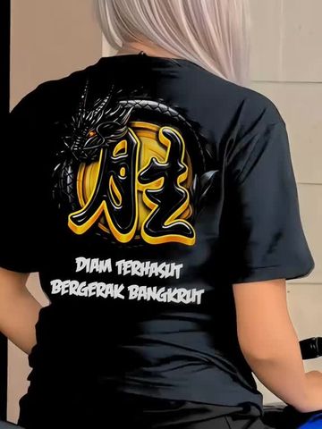 Kedua jenis kelamin T-shirt berkualitas tinggi jangan sampai ketinggalan