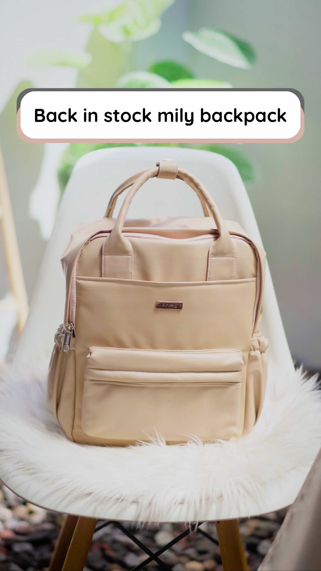 RESTOCK!! Mily backpack ransel mini tapi muat banyakk🥳 Wajib punya mystie co sekarang juga di keranjang kuning👇🏻 #miniransel #ranselwanita #ermybag #miniransel #minibag 