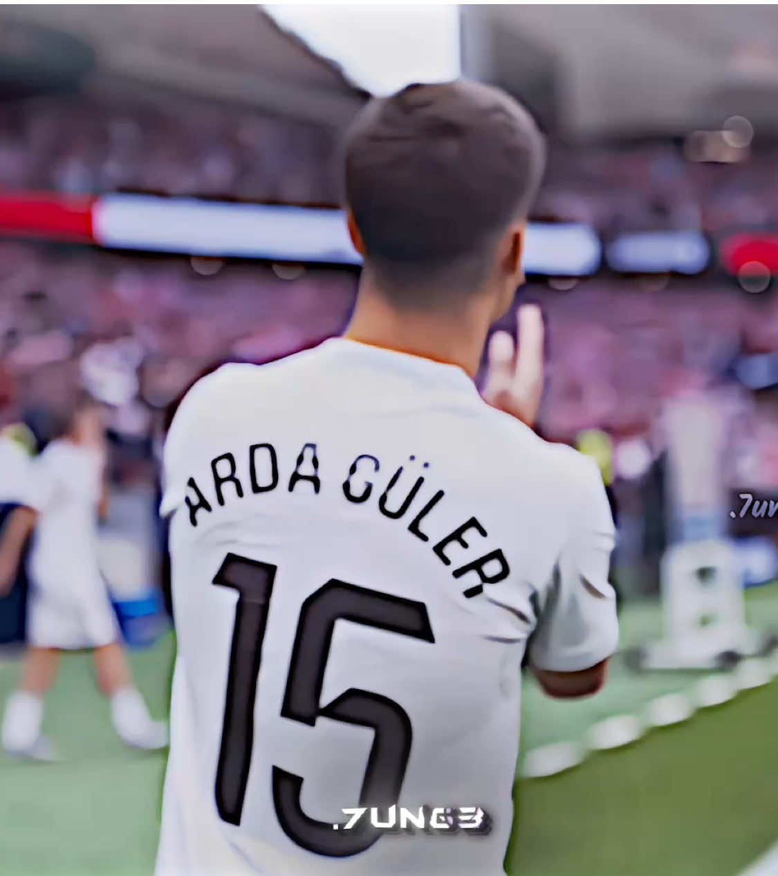 He fights alone in the match🥺🤍: #fyp #ardaguler #realmadrid #turkey #arda 