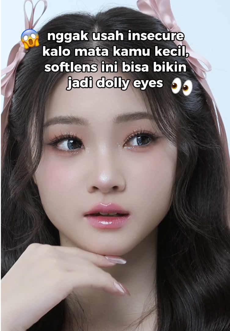 Gak usah panik kalau mata kamu kecil, softlens Exoticon ini auto bikin mata kamu langsung jadi Dolly Eyes tanpa effort berlebihan! 💅 #TheDollLens #SiPalingPaham #FreedomInSight #ExoticonSoftlens 