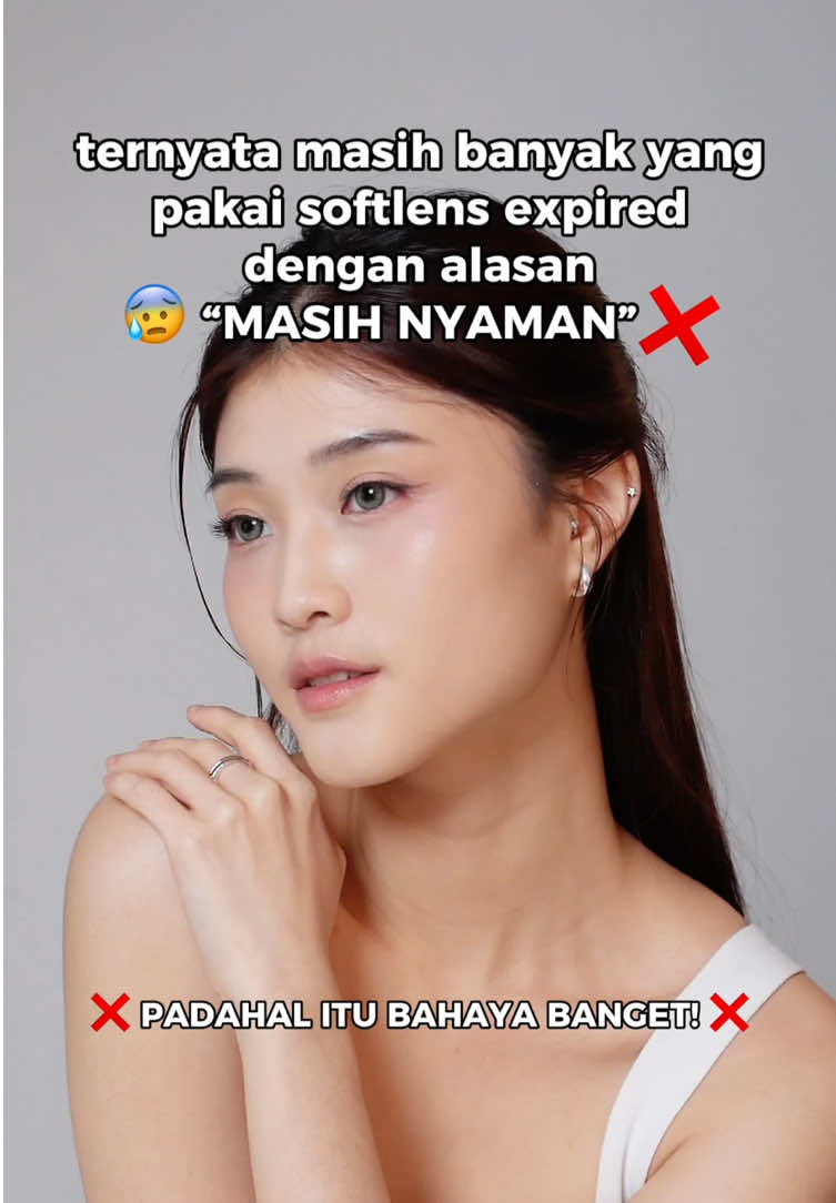 Sayangi mata kamu, ganti softlens sesuai masa pakai. Kesehatan mata no. 1! 🥹 #TheDollLens #SiPalingPaham #FreedomInSight #ExoticonSoftlens 
