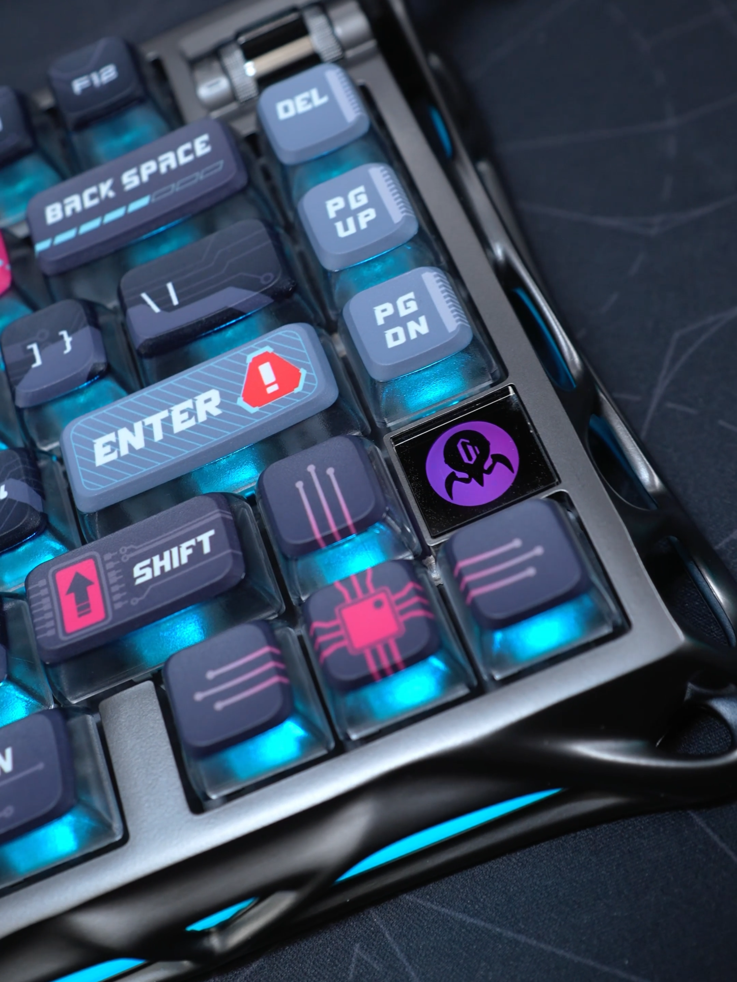 Is This Keyboard from 2077?! 🤖⚡ Mercury V75 Pro Cyberpunk Hall Effect = Future Tech in My Hands 🔥 Would you plug this into your setup? 👇 . . #gravastar #mercurykeyboard #CyberpunkKeyboard #HallEffect #MercuryV75Pro #GamingSetup #RGBAddict #TechVibes #DeskGoals