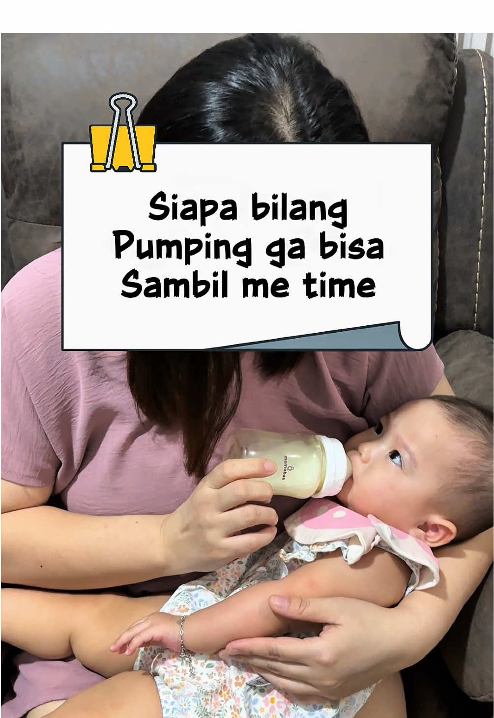 Me time nggak perlu skip pumping 🍼✨ Diamond Momabae portable & nyaman → ASI tetap full tank, mama tetap happy 💖 #MomabaeDiamond #AsiFullTank #DiamondMomabae #pumping #momeping  