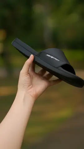 Aerostreet 39-44 Garvi Hitam Hitam - Sandal Selop Pria Wanita BAAAA #sandalselop 