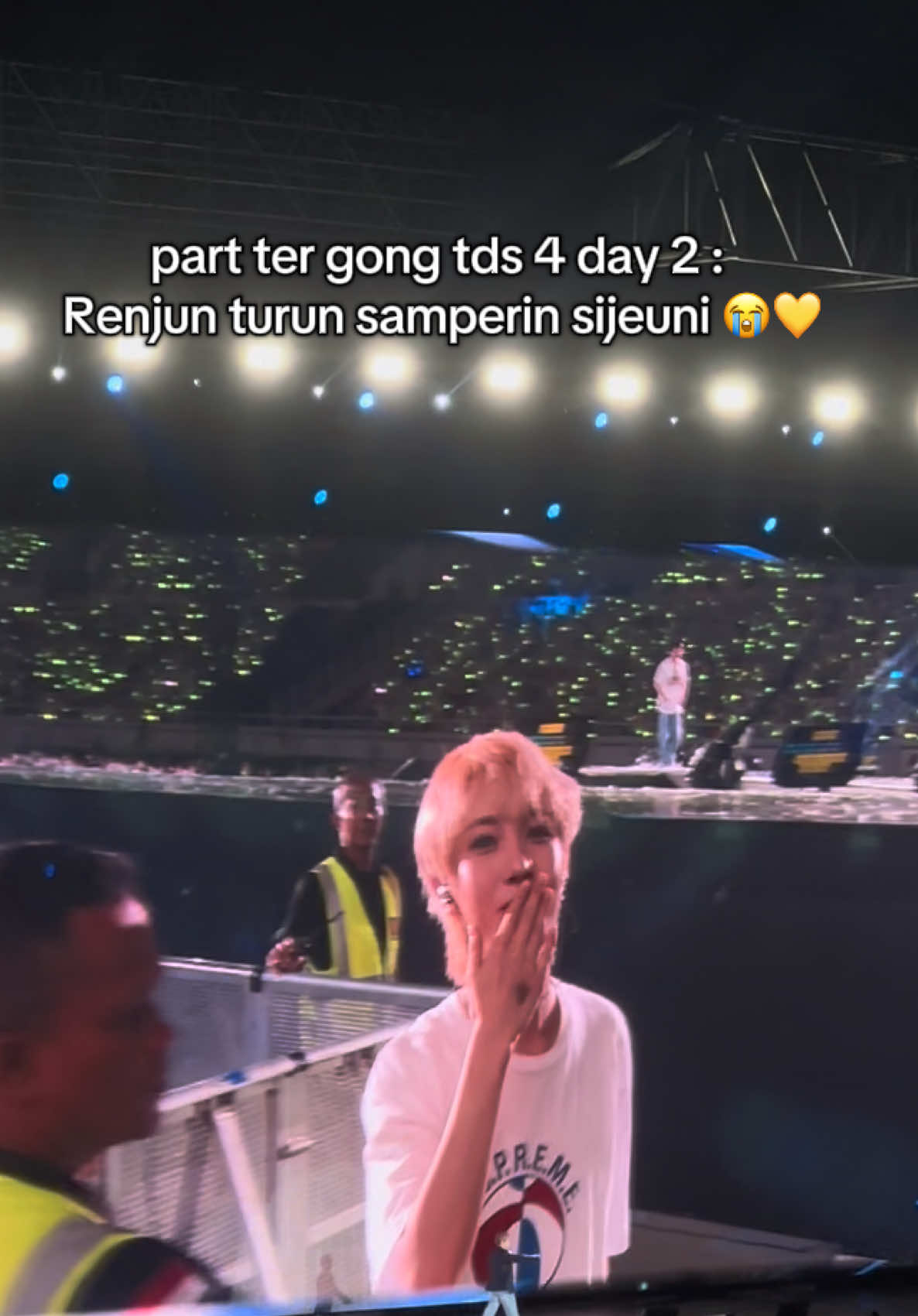 terima kasih anak baik 🦊💛 #renjun #thedreamshow4 #nctdream #nct #tds4jakarta 