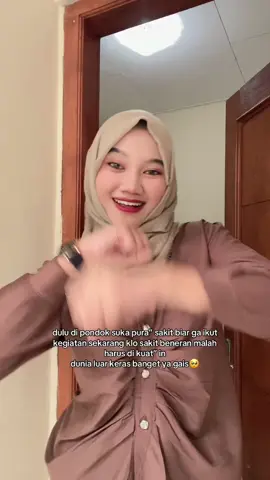 Ya namanya juga kehidupan dewasaa #fyp #santri 