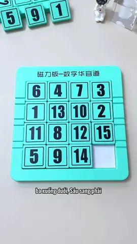Đồ chơi trí tuệ bộ xếp hình trượt số thông minh #dochoitritue #dochoithongminh #fyp #xuhuong 